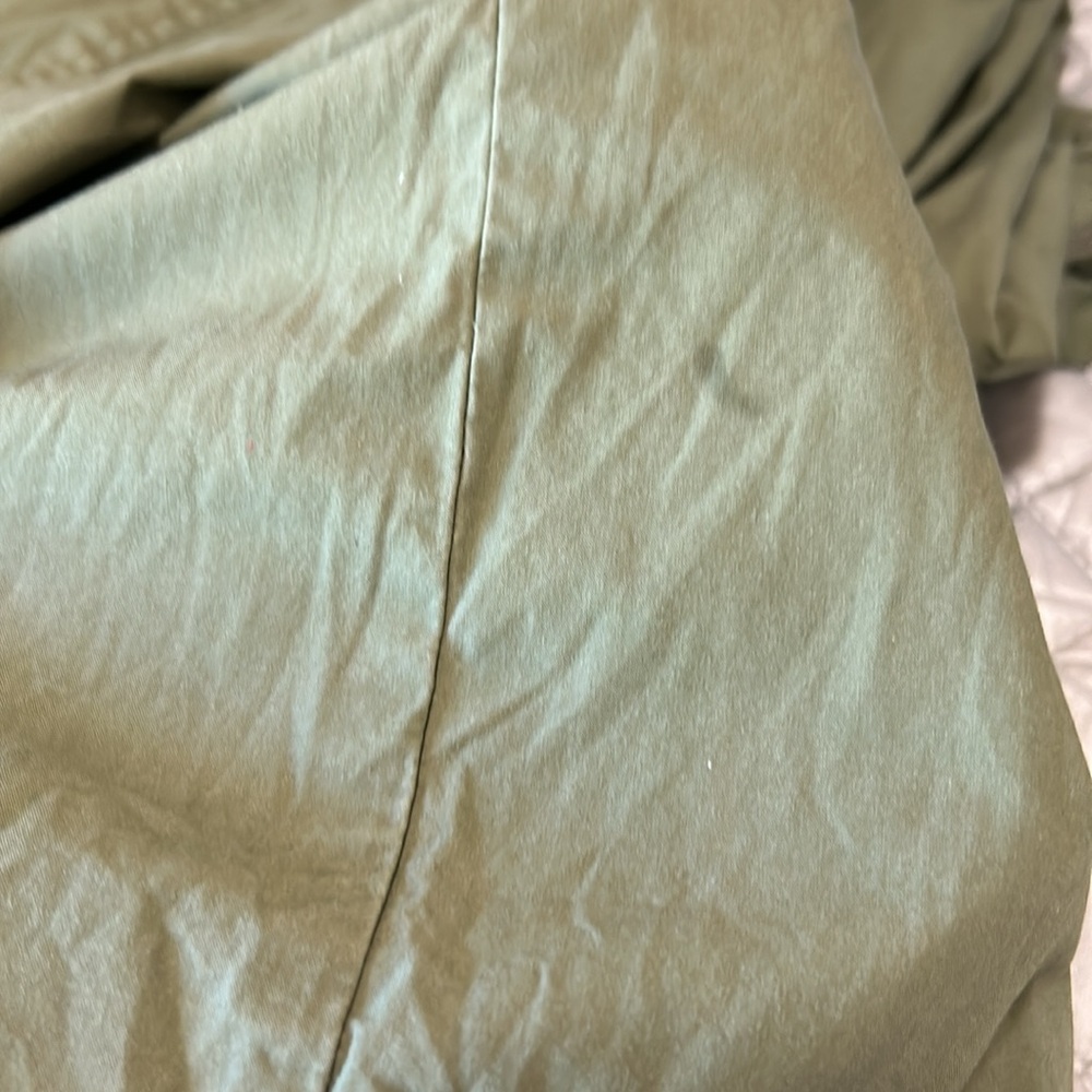 Wild fable 100% cotton xs olive green multiple pocket cargo pants - Picture 8 of 12